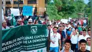 Organizaciones Indígenas anuncian movilización masiva para este 19 de setiembre: "Atentan contra nuestra propia existencia"