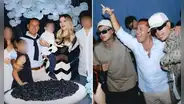 Richard Acuña celebró sus 41 años con Brunella Horna en lujosa fiesta animada por grupo argentino ‘La T y La M’