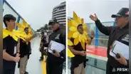 Youtubers son retirados del Puente de la Paz por serenazgo de Miraflores: "Ahora entiendo a Henry Spencer"