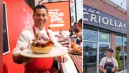 Emigró a EE. UU. con 18 años para trabajar en construcción y ahora abrió su segundo restaurante que vende pan con chicharrón