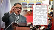 Presentan oficialmente moción de censura contra Juan José Santiváñez con 35 firmas