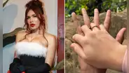 La ‘Uchulú’ revela que tiene novio y presume anillo junto a él: “Vamos a cumplir 6 meses juntos”