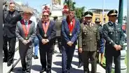 Presidente de la Corte Superior de Justicia de Moquegua participó en homenaje por el Día de las Fuerzas Armadas del Perú y a la Virgen de la Merced