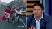 Alcalde de Pataz continúa “marcha de sacrificio”: va de La Libertad a Lima a pie para protestar contra Dina Boluarte