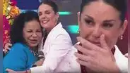 Eva Ayllón hace llorar a Rebeca Escribens en vivo en 'América espectáculos' con emotiva sorpresa en su aniversario: "Lo mucho que te quiero"