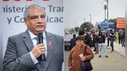 Usuarios estallan contra el ministro de Transportes por caos durante paro de 2 de octubre: “¿Con qué gremios habló? Le miente al pueblo”
