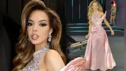 Flavia López, candidata peruana del Miss Grand International 2025, sufre inesperado percance en pasarela y su reacción se vuelve viral