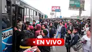 Paro de transportistas EN VIVO hoy lunes 6 de octubre: PNP obstaculiza caravana de buses en protesta por extorsión y asesinatos