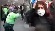 Mujer denuncia agresión policial en Carabayllo tras enfrentamiento durante paro de transportistas: "Vino de la nada a golpearme"