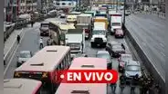 Paro de transportistas EN VIVO en Lima y Callao: transportistas bloquean tramo de la avenida Néstor Gambeta