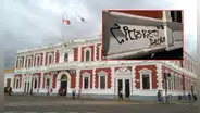 Presuntos hinchas de Alianza Lima realizan pintas en la Municipalidad de Trujillo y locales aledaños