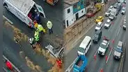 Accidente en Vía Evitamiento genera congestión vehicular tras cierre de dos carriles hacia el norte
