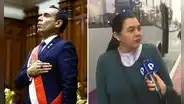 Reportera pregunta por el presidente José Jerí y ciudadana lanza demoledora crítica: "Que se vayan todos"