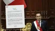 Agua Marina exige acciones tras la asunción de José Jerí: "Un cambio en la presidencia no es garantía de mejora"