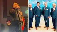 Integrantes de Armonía 10 se presentan con chaleco antibalas en concierto tras balacera contra Agua Marina