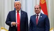 Donald Trump elogia al presidente de Egipto por su papel clave que permitió un cese el fuego en Gaza