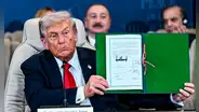 Donald Trump firmó el acuerdo entre Israel y Hamas para la paz en Gaza durante cumbre internacional en Egipto