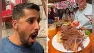 Turistas neerlandeses quedan en shock al ver el tamaño de plato en restaurante de Arequipa: “Para 2 o 3 personas”