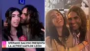 Matilde León y Stefano Salvini oficializan su romance y revelan cómo empezó su historia de amor: "Nos volvimos a encontrar y fluyó"