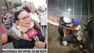 “Que se vaya la lacra del Congreso”: Haydeé Cáceres lanza fuerte pedido durante la marcha nacional