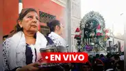 Señor de los Milagros EN VIVO: inicia segundo recorrido del Cristo Moreno tras la santa misa en la av. Tacna