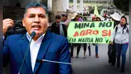 Tía María: Jaime Quito demanda la nulidad de resolución que autoriza inicio de proyecto minero