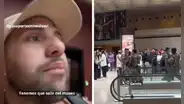 Latino graba el tenso momento que vivió dentro del Museo del Louvre en París tras robo de joyas: "No nos dejan salir"