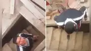 Mujer sube a tender ropa a su techo y es sorprendida por 3 presuntos rateros en San Juan de Lurigancho