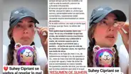 Suheyn Cipriani llora al mostrar chat donde su tía le exige dejar el grupo familiar de WhatsApp por exponer su vida privada: “Me quedé sola”