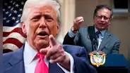 Trump acusa a Petro de impulsar la producción de drogas y promete tomar acciones contra Colombia