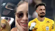 Hincha de Alianza Lima choca el carro de Guillermo Viscarra, le pide una foto y esposa de futbolista se sorprende: ''¡Qué paciencia!''