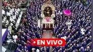 Señor de los Milagros en vivo desde el Callao: horario, desvíos, homenajes y más de la procesión del Cristo Moreno
