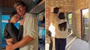 Jazmín Pinedo muestra con orgullo la casa de campo que construyó junto con su novio Pedro Araujo en Uruguay: "Me encantó tanto"