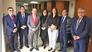 Corte Superior de Justicia de Moquegua realiza visita técnica a la Corte de Lima Norte para implementar línea de Microformas Digitales