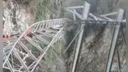 VRAEM: Colapsa puente modular que estaba punto de ser inaugurado en la provincia de La Mar, en Ayacucho
