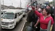 Paro de transportistas en Callao: protestan en av. Gambetta por asesinato de chofer durante estado de emergencia