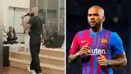 Dani Alves sorprende al mundo al ser visto en nueva faceta: de jugar en Barcelona a predicar en iglesias cristianas