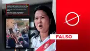 Keiko Fujimori sí fue abucheada en Cusco, pero no en octubre de 2025: el video es de mayo de 2021
