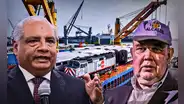 Rafael López Aliaga y exministro César Sandoval vuelven a los dimes y diretes por frustrado Tren Lima-Chosica