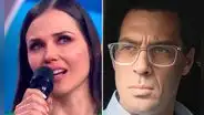 Gustavo Salcedo acompaña a Maju Mantilla en el velorio de su madre, Elvia García