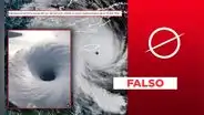 Este video no muestra el ojo del Huracán Melisa a través de un avión: fue hecho con IA
