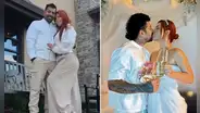 Milena Zárate se casó con el tatuador Carlos Mendoza en una boda simbólica en Estados Unidos: “Nuestra locura de amor”