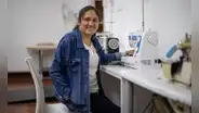 Madre de familia con discapacidad cumple su sueño de estudiar confección textil tras alcanzar beca Pronabec: "Logré superarme"