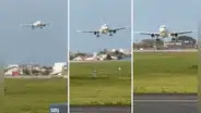 Piloto en Brasil realiza arriesgado aterrizaje lateral para evitar tragedia y redes estallan: "Antes fue conductor de El Chino"