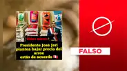 Es falso que José Jerí planteó la reducción del precio del arroz y de otros productos de primera necesidad