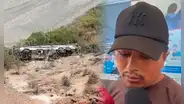 Sobreviviente a tragedia del bus en Ocoña revela que desconocidos saquearon pertenencias de los fallecidos