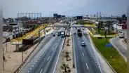 Un moderno puente de 40 metros se levanta sobre la Panamericana Sur: obra de la MML supera los S/6.5 millones