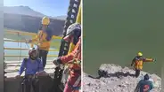 Eloy Cacya, el ‘Ángel de los desaparecidos’, relata detalles del rescate que permitió hallar a un trabajador desaparecido en represa de Arequipa