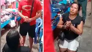 Mujer que robaba con sus hijos pide perdón de rodillas a sus víctimas para no ser denunciada: fue intervenida por las rondas de Loreto