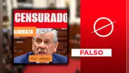 Es falso que el Congreso censuró a Fernando Rospigliosi: no hubo firmas suficientes para la admisión a debate de la moción